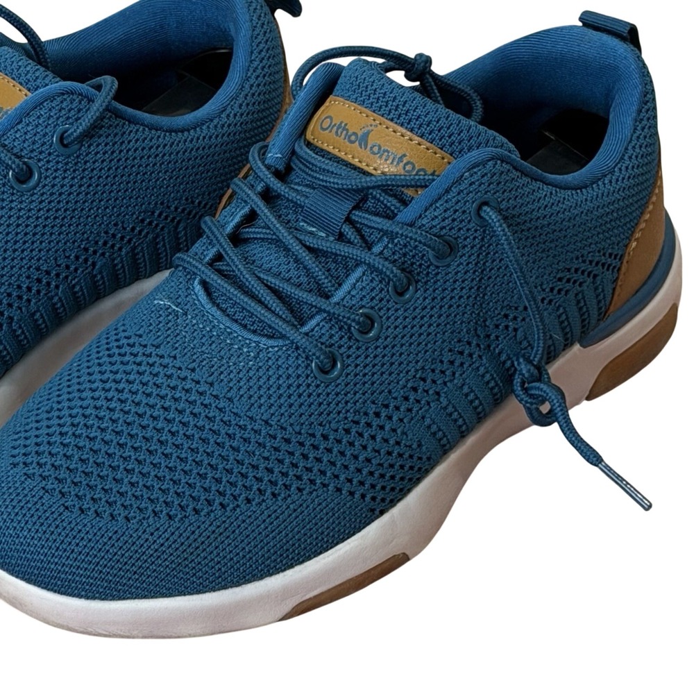 OrthoComfoot Womens Arch Support Walking Sneakers Mesh Upper, Orthopedic Size‎ 7